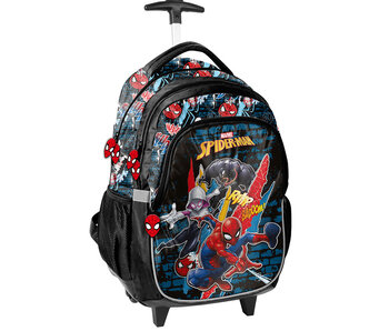 SpiderMan Backpack Trolley Jump 48 x 30 x 20 cm Polyester