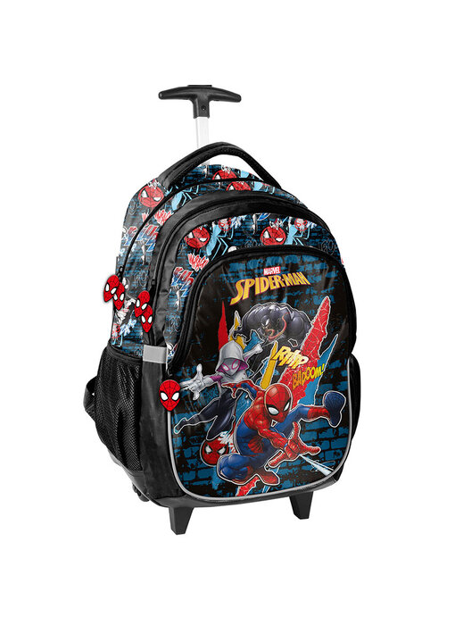 SpiderMan Backpack Trolley Jump 48 x 30 x 20 cm Polyester