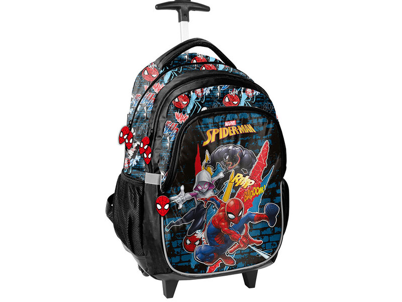 SpiderMan Backpack Trolley, Jump - 48 x 30 x 20 cm - Polyester
