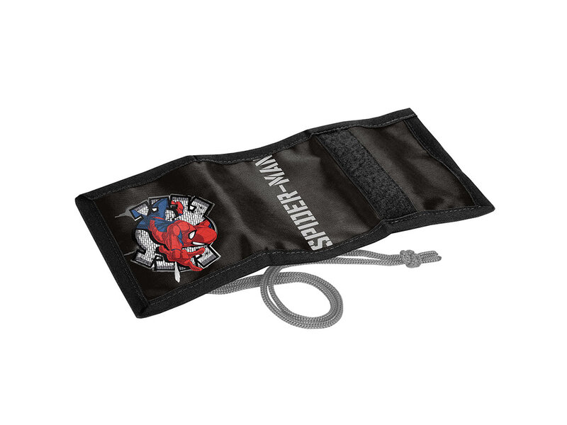 SpiderMan Wallet, Danger - 12 x 8.5 x 1 cm - Polyester