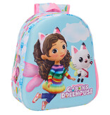 Gabby's poppenhuis Rucksack, 3D Pandy Poek – 33 x 27 x 10 cm – Polyester