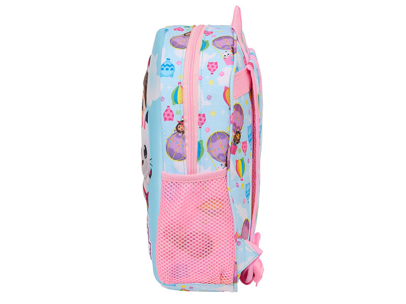 Gabby's poppenhuis Backpack, 3D Pandy Poek - 33 x 27 x 10 cm - Polyester