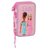 Barbie Filled Pouch, Heart - 28 pcs. - 19.5 x 12.5 x 4 cm - Polyester