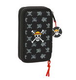 One Piece Gevuld Etui, Pirates - 28 st. - 19,5 x 12,5 x 4 cm - Polyester