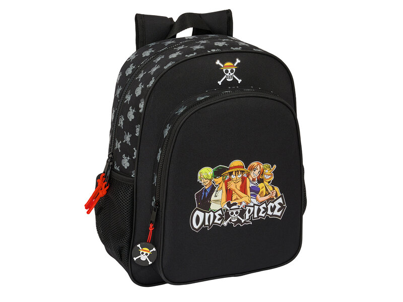 One Piece Backpack, Pirates - 38 x 32 x 12 cm - Polyester