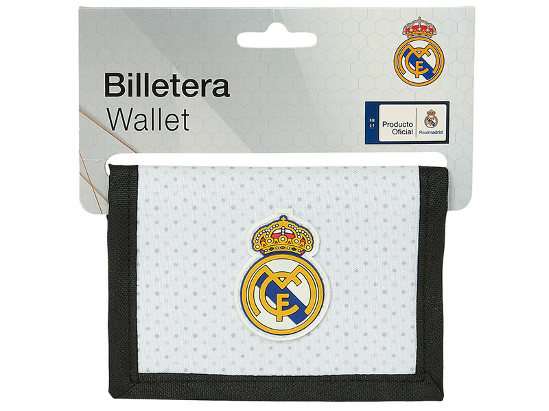 Real Madrid Geldbörse Los Blancos – 12,5 x 9,5 cm – Polyester