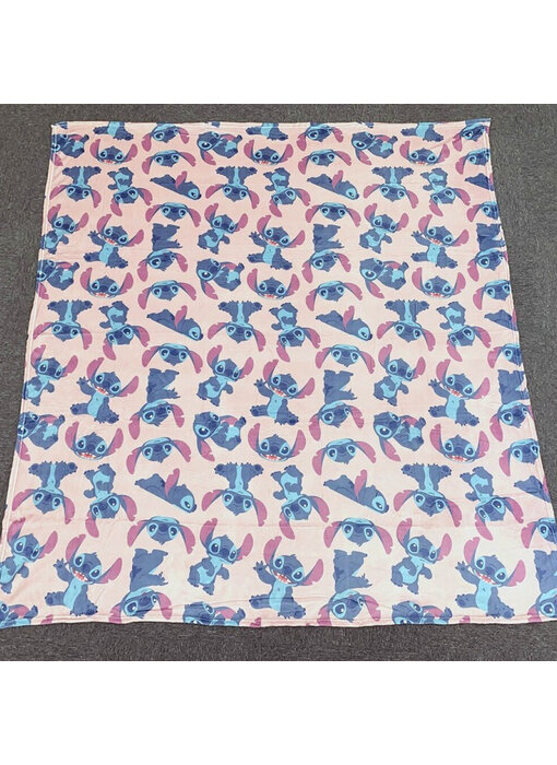 Disney Lilo & Stitch Fleece-Plaid Experiment 180 x 200 cm Polyester