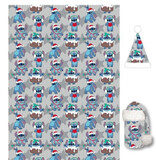 Disney Lilo & Stitch Fleece plaid + Hat, Winter - 100 x 140 - Polyester Disney Lilo & Stitch Fleece plaid + Hat, Winter - 100 x 140 - Polyester