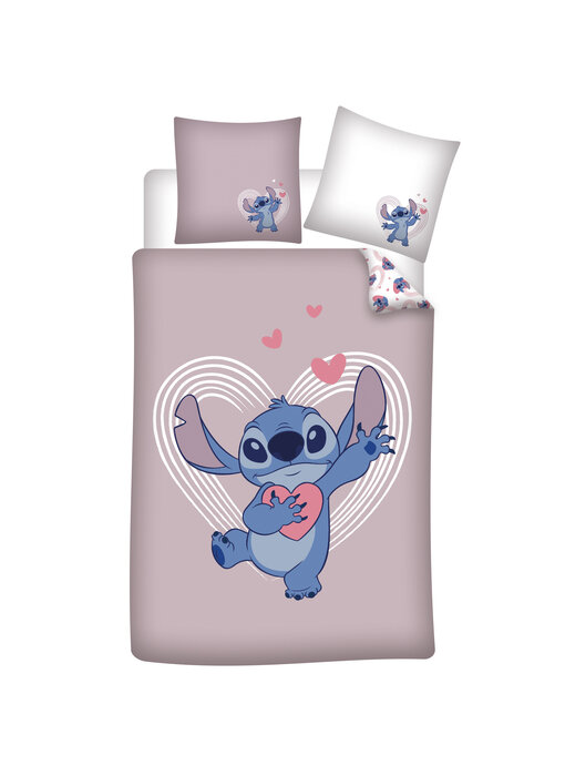 Disney Lilo & Stitch housse de couette - Simple - 140 x 200 / 65 x 65 cm - Coton