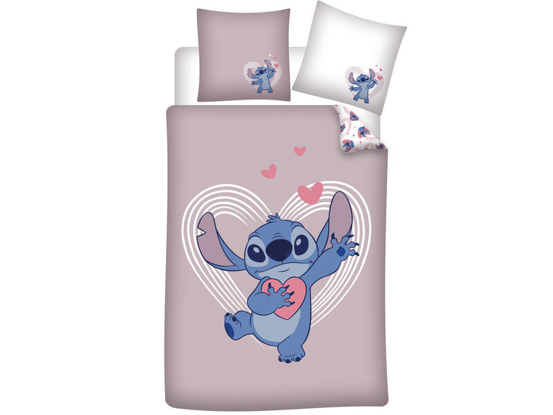 Disney Lilo & Stitch duvet cover - Single - 140 x 200 / 65 x 65 cm - Cotton
