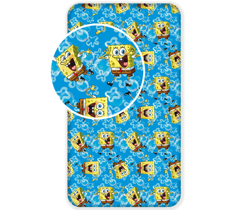 SpongeBob Squarepants Fitted sheet Dance 90 x 200 cm Cotton