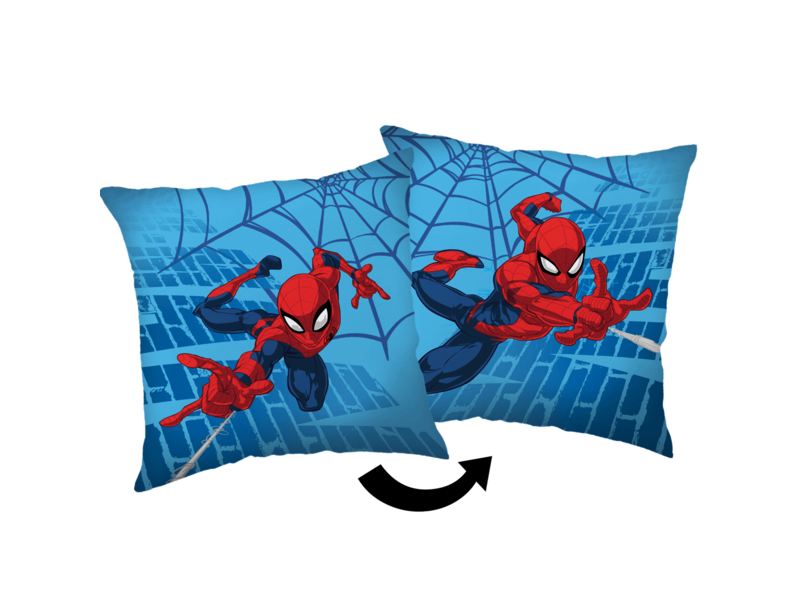 SpiderMan Sierkussen Fly High - 40 x 40 cm - Polyester