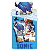 Sonic Duvet cover Cartoon - Single - 140 x 200 cm - Cotton