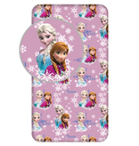 Disney Frozen Hoeslaken Shine - Eenpersoons - 90 x 200 cm - Katoen