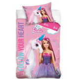 Barbie BABY-Bettbezug, Follow Your Heart – 100 x 135 cm – Baumwolle