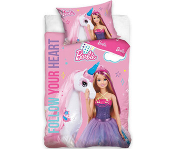 Barbie BABY-Bettbezug Follow Your Heart 100 x 135 cm Baumwolle