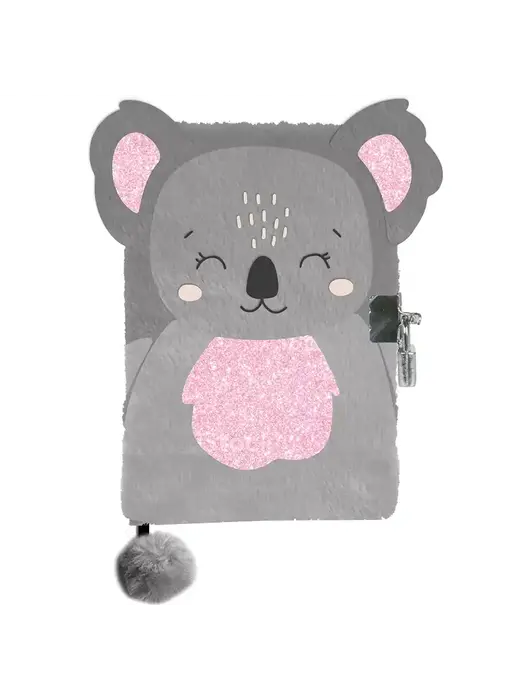 Animal Pictures diary with lock - A5 - 96 pages lined
