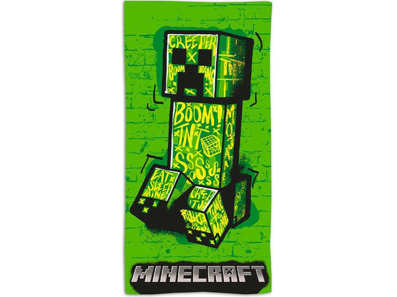 Minecraft Serviette de plage Boom! - 70 x 140 cm - Polyester