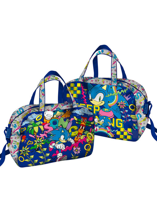 Sonic the Hedgehog Umhängetasche Keep Running 40 x 25 Polyester