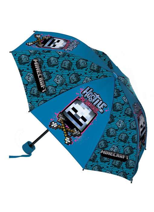 Minecraft Parapluie Hostile Behaviour Ø 90 x 24/55 cm Polyester