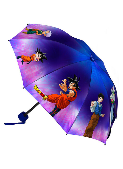 Dragon Ball Z Parapluie Super Saiyan Ø 90 x 24/55 cm Polyester