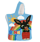 Bing Bunny Poncho, Eiscreme – 50 x 100 cm – Polyester