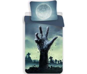 Sweet Home Housse de couette Zombie 140 x 200 cm + 70 x 90 cm Polyester