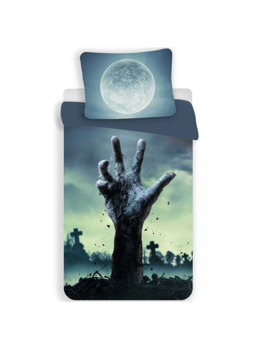 Sweet Home Housse de couette Zombie 140 x 200 cm + 70 x 90 cm Polyester