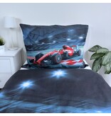 Sweet Home Duvet cover Race Auto Finish - Single - 140 x 200 cm - Cotton