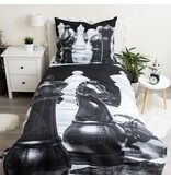 Sweet Home Duvet cover, Chess - Single - 140 x 200 cm - Cotton