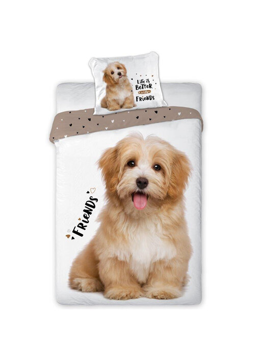 Animal Pictures Duvet cover Friends 140 x 200 + 70 x 90 Cotton
