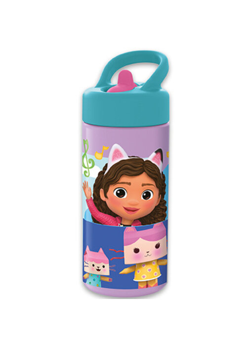 Gabby's poppenhuis Drinking bottle Fun Time 410 ml, polypropylene