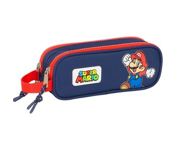 Super Mario Pencil case Okey Dokey 21 x 8 x 6 cm Polyester