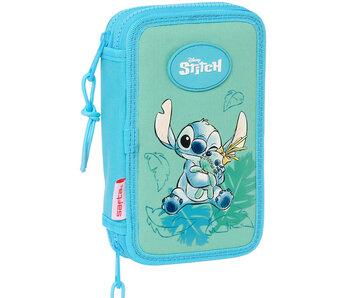 Disney Stitch Filled Pencil Case Scrump (28 pieces) 19.5 x 12.5cm Polyester