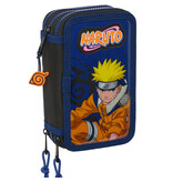 Naruto Gefülltes Federmäppchen, Ninja – 36 Stück – 19,5 x 12,5 x 5,5 cm – Polyester