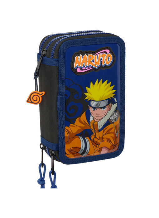 Naruto Gefülltes Federmäppchen Ninja (36 Stück) 19,5 x 12,5 cm Polyester