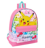 Pokémon Sac à dos, Rose - 40 x 32 x 12 cm - Polyester