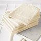 Washcloths Helene Cream 6 pieces Cotton