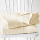 Shower sheets Helene Cream 70 x 140 cm 3 pieces