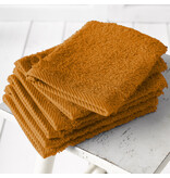 De Witte Lietaer Washcloths Helene Copper - 15 x 21 cm - 6 pieces - Cotton