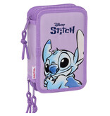 Disney Lilo & Stitch Filled Pencil Case, Sweet - 36 pieces - 19.5 x 12.5 x 5.5 cm - Polyester