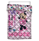 Disney Minnie Mouse Sprei Pink - Eenpersoons - 140 x 200 cm - Polyester