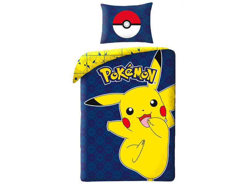 Pokémon Duvet cover, Ball - Single - 140 x 200 cm - Cotton