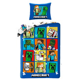 Minecraft Duvet cover, Creepers - Single - 140 x 200 cm - Cotton