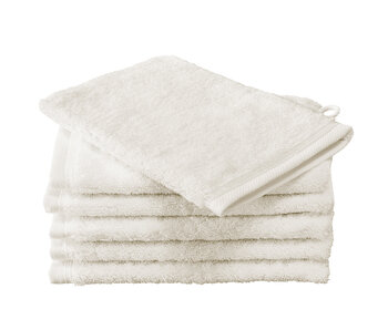 De Witte Lietaer Washandjes Contessa Vanilla 16 x 21 cm - 6 st.