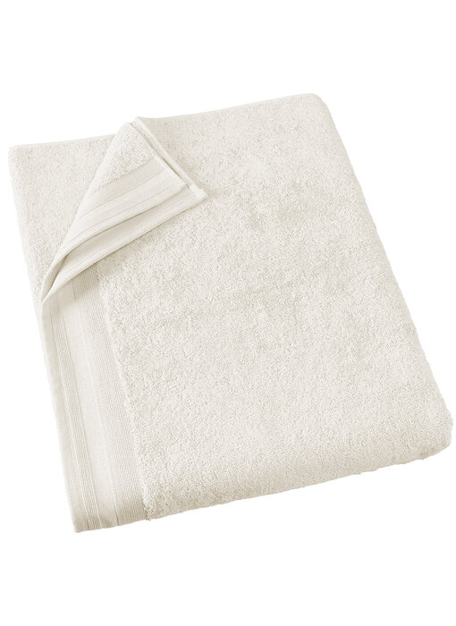 De Witte Lietaer Badetuch Contessa Vanille 100 x 150 cm Baumwolle
