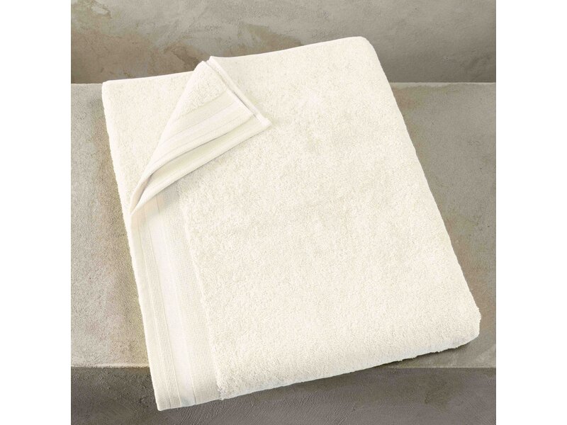 De Witte Lietaer Bath towel Contessa, Vanilla - 100 x 150 cm - Cotton