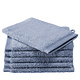 Débarbouillettes Contessa Stone Bleu 16 x 21 cm - 6 pcs.