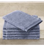 De Witte Lietaer Washcloths Contessa, Stone Blue - 16 x 21 cm - 6 pieces - Cotton