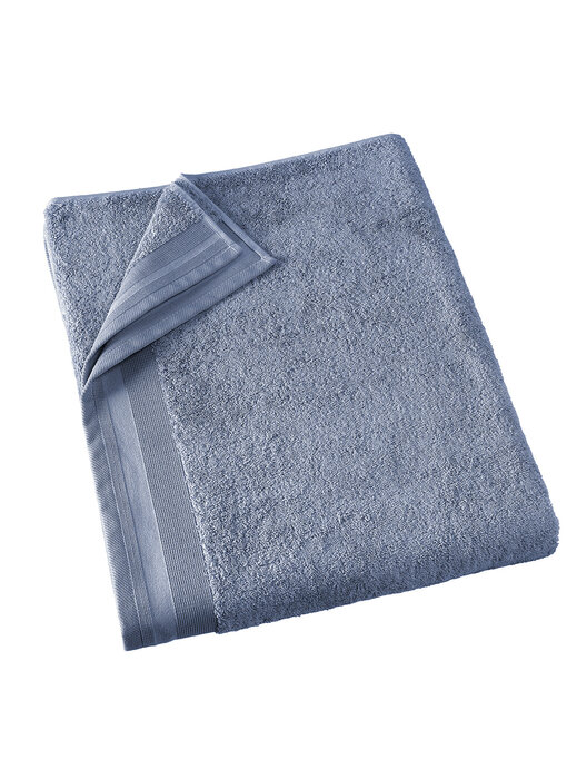 De Witte Lietaer Bath towel Contessa Stone Blue 100 x 150 cm Cotton